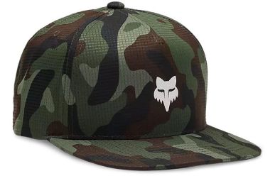 Fox Racing Snapback Kappe Green Camo OS