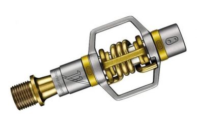 CrankBrothers Eggbeater 11 XC/Race Pedale inkl. Premium Cleats, Gold Gold