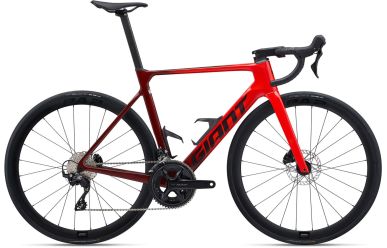 Giant Propel Advanced 2, Shimano 105, Pure Red Dried Chili