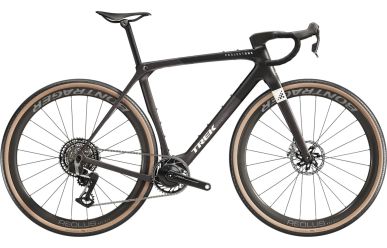 Trek Checkmate SLR 9 Sram RED XPLR AXS, Gloss Trek Black Matte Carbon Smoke