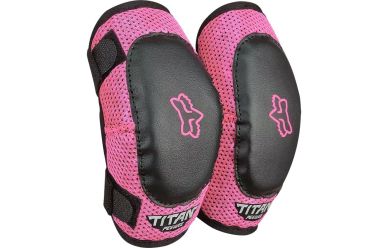 Fox Racing PeeWee Titan Elbow Guard Youth Black Pink