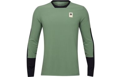 Fox Racing Defend Thermal LS Jersey Moos Green